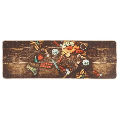 Kuhinjska Preproga, Rug večbarvna 60x180 cm pralna nedrseča