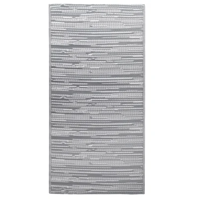 Zunanja Preproga, Rug siva 190x290 cm PP