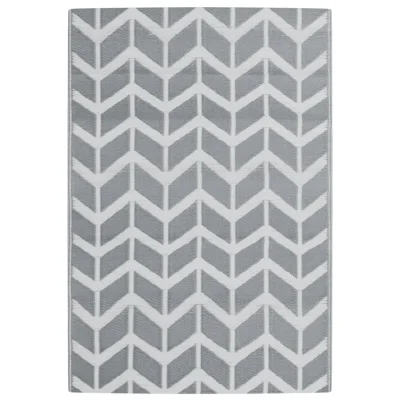 Zunanja Preproga, Rug siva 140x200 cm PP