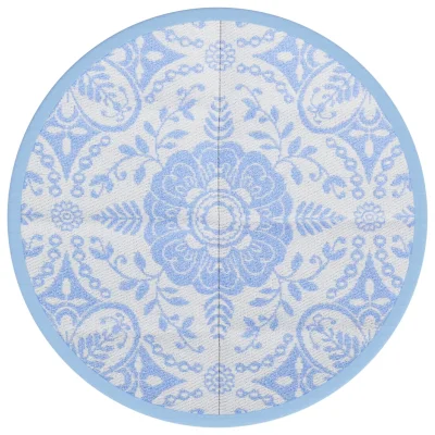Zunanja Preproga, Rug baby modra Ø120 cm PP