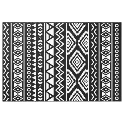 Zunanja Preproga, Rug črna 120x180 cm PP