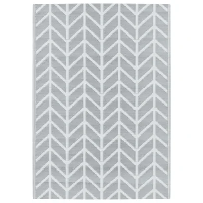 Zunanja Preproga, Rug siva 140x200 cm PP