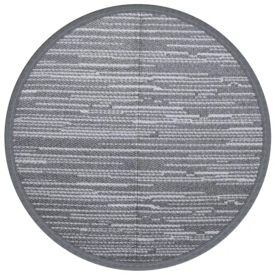 Zunanja Preproga, Rug siva Ø200 cm PP
