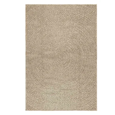 Rug, Preproga Bež 120x170 cm Juta videz Notranje in zunanje