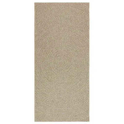 Rug, Preproga Bež 100x200 cm Juta videz Notranje in zunanje