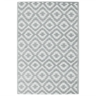 Zunanja Preproga, Rug siva 120x180 cm PP