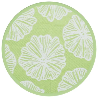 Zunanja Preproga, Rug zelena Ø120 cm PP