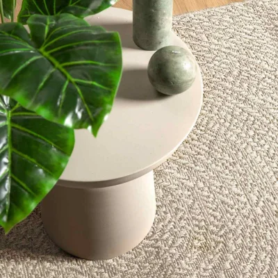 Rug, Preproga Cream 60x110 cm Juta videz Notranje in zunanje