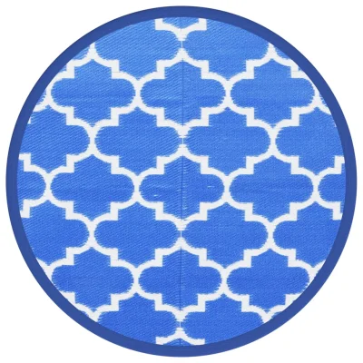 Zunanja Preproga, Rug Modra Ø160 cm PP