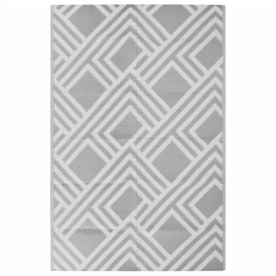 Zunanja Preproga, Rug siva 190x290 cm PP