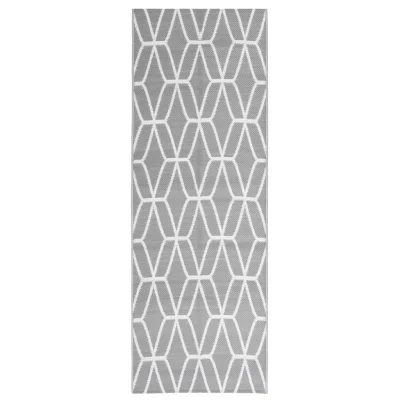 Zunanja Preproga, Rug siva 80x250 cm PP