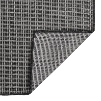 Zunanja Preproga, Rug ploščato tkanje 160x230 cm siva
