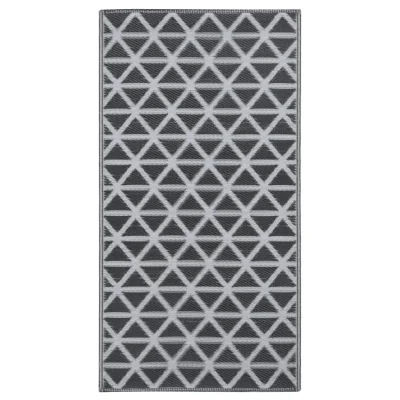 Zunanja Preproga, Rug črna 190x290 cm PP