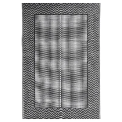Zunanja Preproga, Rug črna 140x200 cm PP