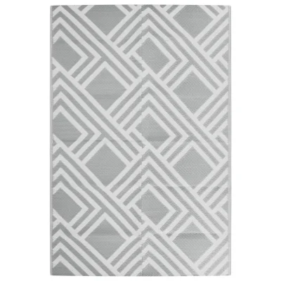 Zunanja Preproga, Rug siva 120x180 cm PP