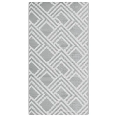 Zunanja Preproga, Rug siva 80x150 cm PP