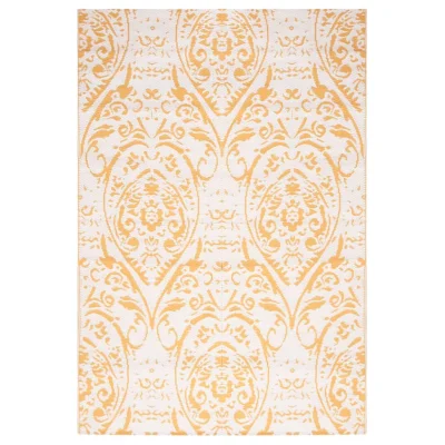 Zunanja Preproga, Rug rumena 140x200 cm PP