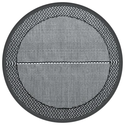 Zunanja Preproga, Rug siva Ø200 cm PP