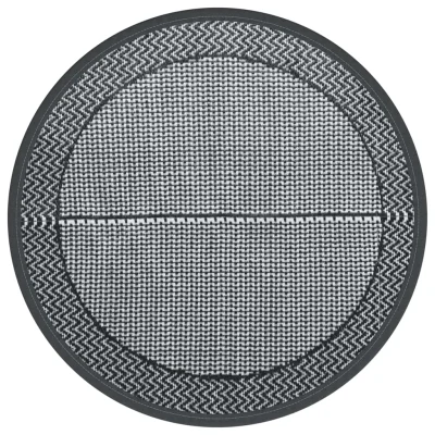 Zunanja Preproga, Rug siva Ø160 cm PP