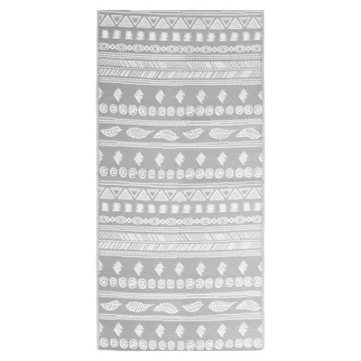 Zunanja Preproga, Rug siva 80x150 cm PP