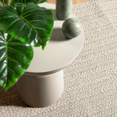 Rug, Preproga Cream 120x120 cm Juta videz Notranje in zunanje