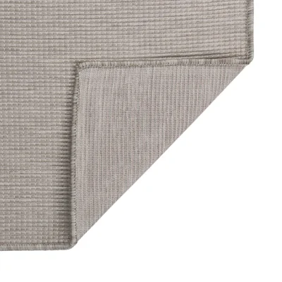 Zunanja Preproga, Rug ploščato tkanje 140x200 cm taupe