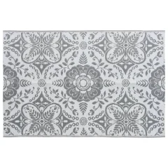 Zunanja Preproga, Rug svetlo siva 120x180 cm PP