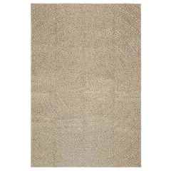 Rug, Preproga Bež 140x200 cm Juta videz Notranje in zunanje