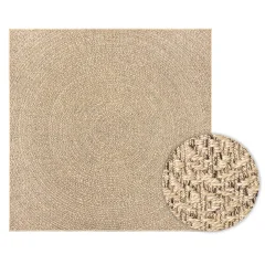 Preproga, Rug 240x240 cm videz jute notranja in zunanja