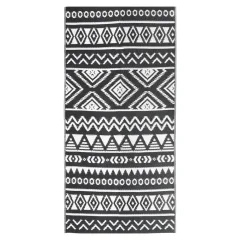 Zunanja Preproga, Rug črna 80x150 cm PP