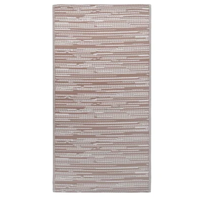 Zunanja Preproga, Rug rjava 80x150 cm PP