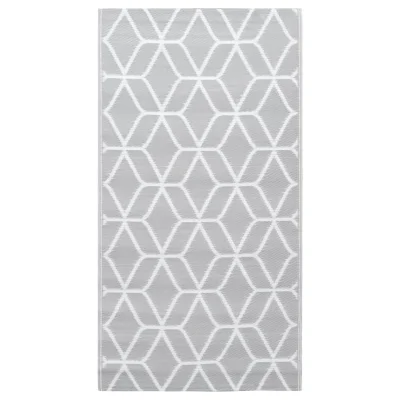 Zunanja Preproga, Rug siva 120x180 cm PP