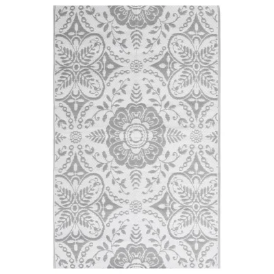 Zunanja Preproga, Rug svetlo siva 140x200 cm PP