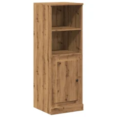 vidaXL Visoka omarica artisan hrast 36x35,5x103,5 cm inženirski les