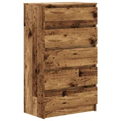 vidaXL Omarica s predali starinski les 60x36x103 cm inženirski les