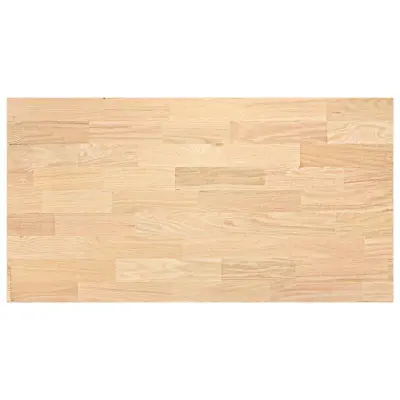 vidaXL Kuhinjska delovna plošča 120x63,5x4 cm trdna hrastovina