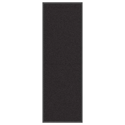 vidaXL Predpražnik črn 60x180 cm