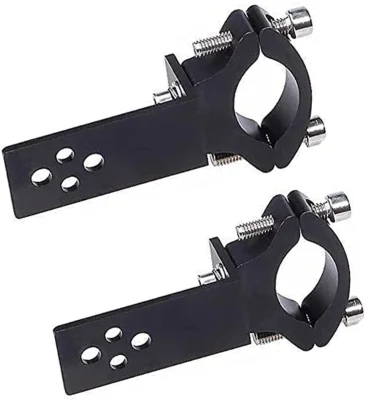 Objemka Za Cev Za Vilice Motornega Kolesa, Vodoravna/Navpična Namestitev, Namestitev Palice Z Led Svetlobo 22 Mm-36 Mm