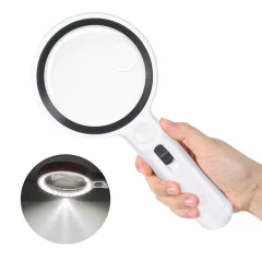 UV detektor bankovcev - 30 LED s 5x-20x povečevalnikom