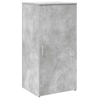 vidaXL shranjevalna omara Betonsko siva 50x45x103,5 cm Inženirski les