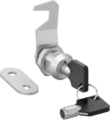 Tubular Cam Lock Keyed, Nadomestna Ključavnica Za Ključavnico Škatle Z Orodjem, Varnostna Ključavnica Rv Cam Lock (1 Paket 5/8" S Ključem)
