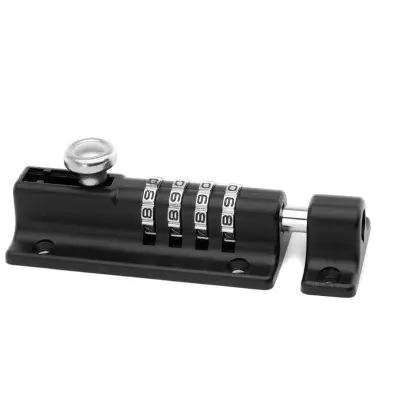 Digitalna Kombinirana Ključavnica - Combi Lock Combi Lock Bolt - Črna