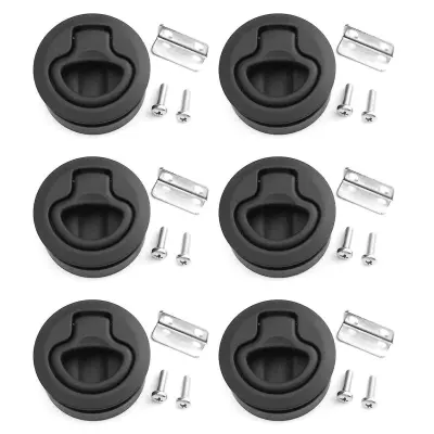 6X Udarna Zapah Loputa Okrogle Potezne Zapahe 1/2" Nadomestna Vrata M1-63 Rv Marine-A1
