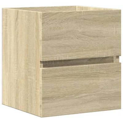 vidaXL Omarica za umivalnik sonoma hrast 41x38,5x45 cm inženirski les