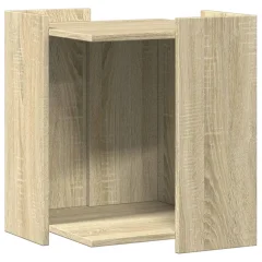 vidaXL Omara za mačje stranišče sonoma hrast 42x42x51 cm inž. les