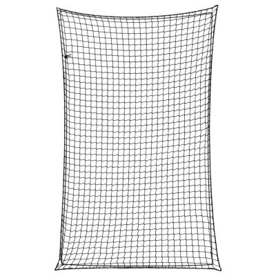 vidaXL Mreža za prikolico z elastično vrvjo črna 4x2,5 m PP