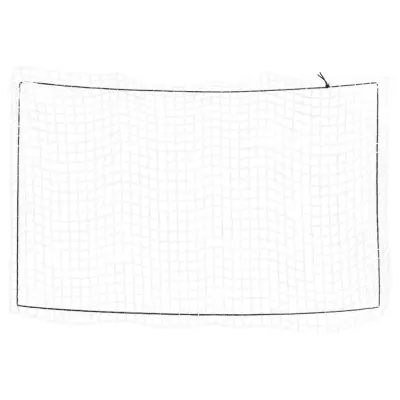 vidaXL Mreža za prikolico z elastično vrvjo bela 4x2,5 m PP