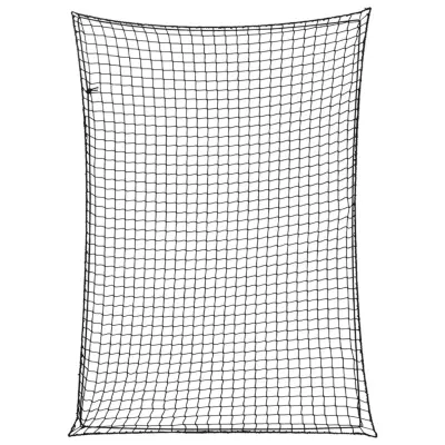 vidaXL Mreža za prikolico z elastično vrvjo črna 3,5x2,5 m PP