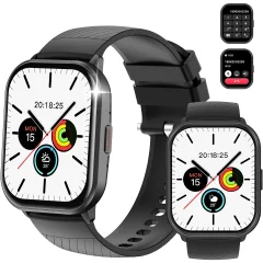 ZL99J pametna ura - Bluetooth klici/zdravstveni monitor (srebrna)