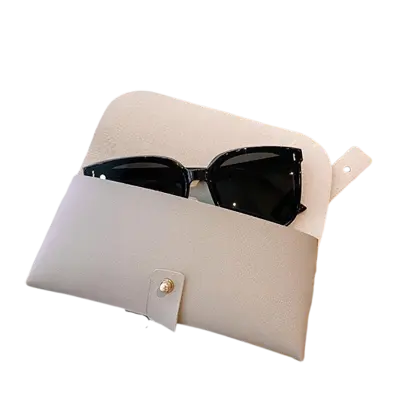 Usnjena torbica za očala Grey